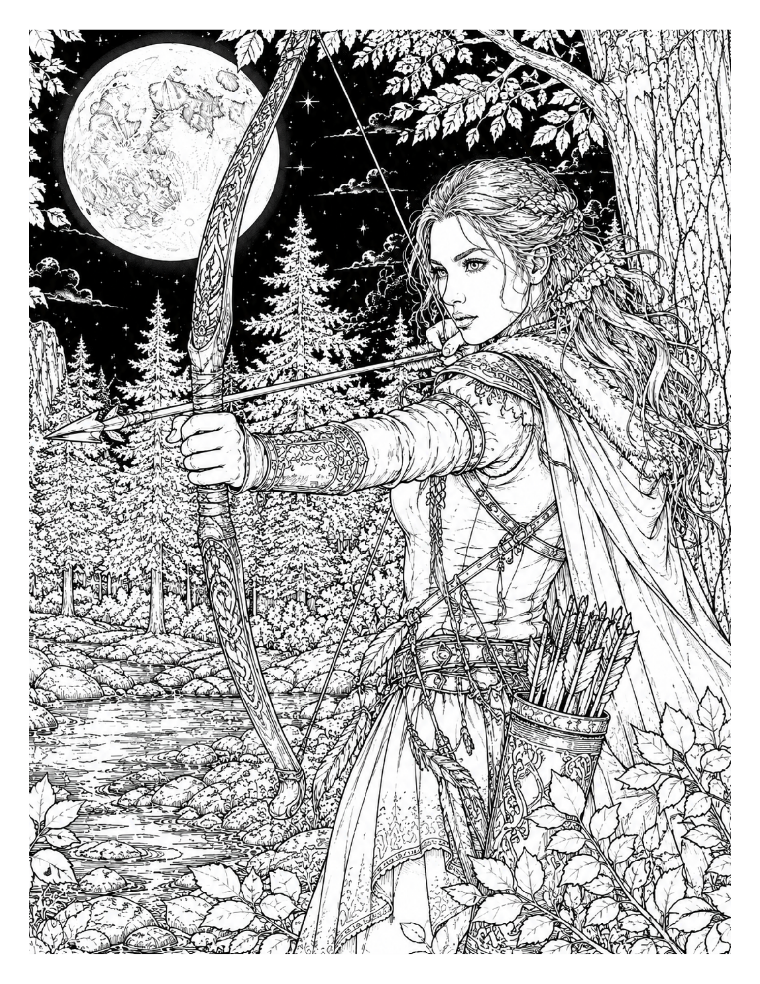 Enchanting Fantasy Coloring Book for Adults