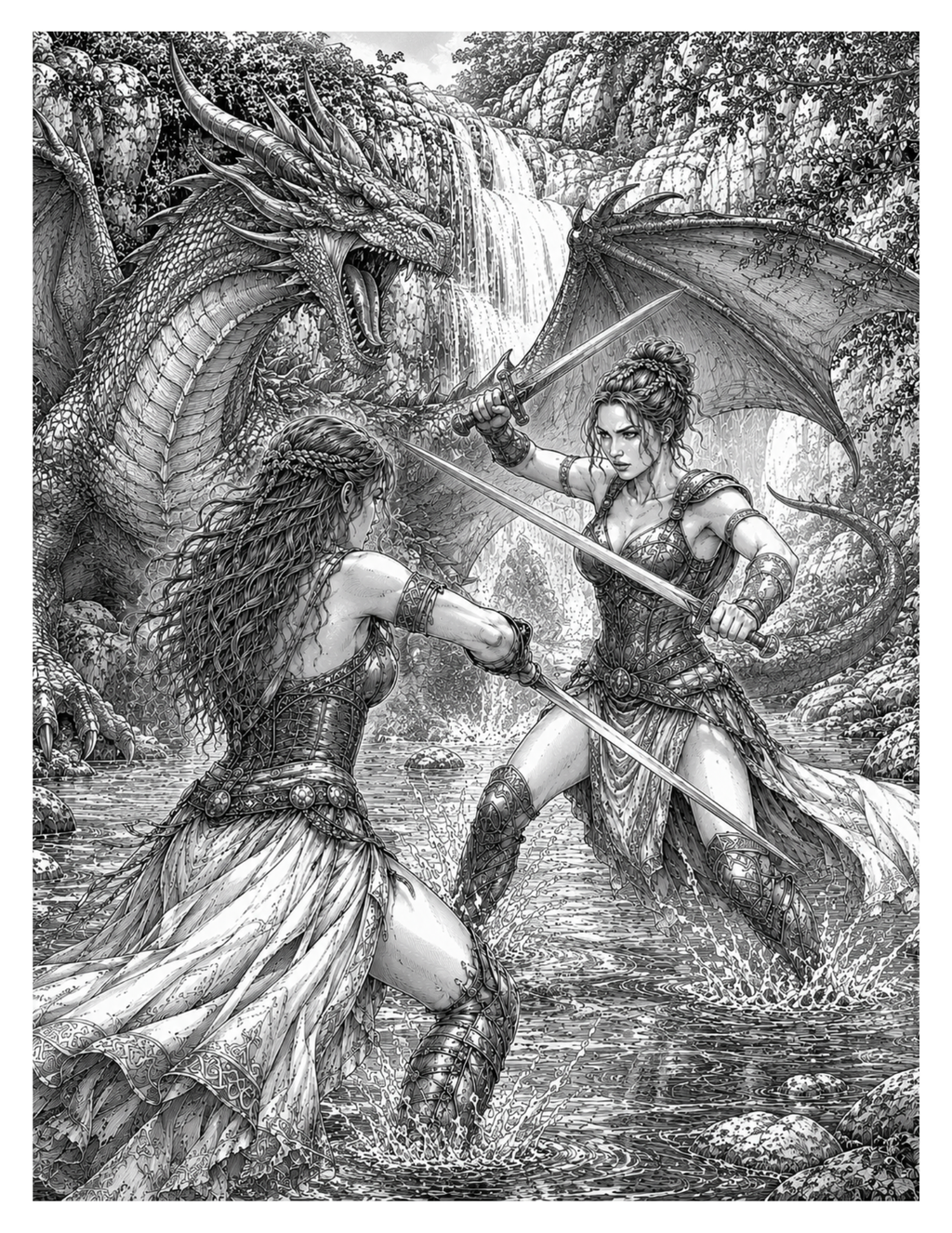 Enchanting Fantasy Coloring Book for Adults