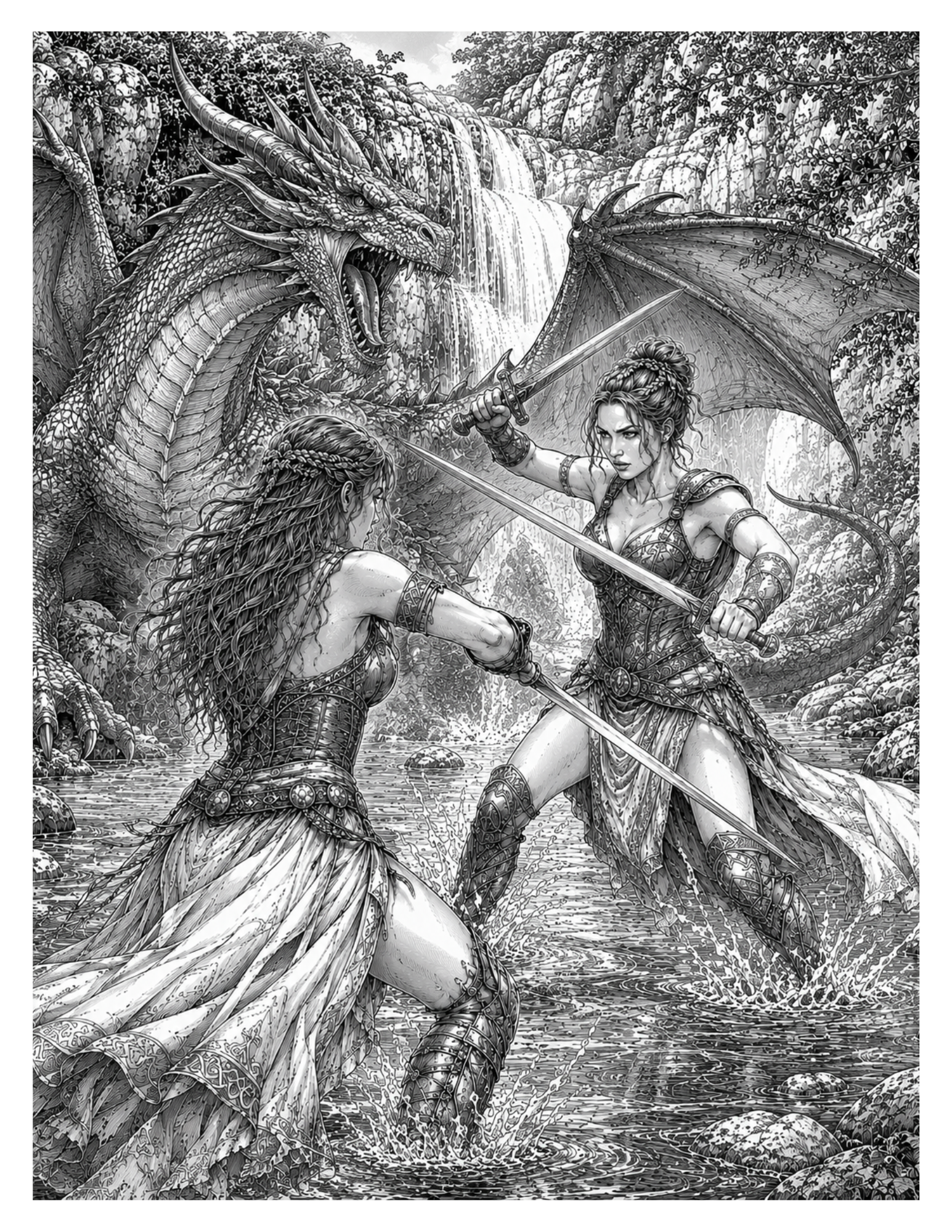 Enchanting Fantasy Coloring Book for Adults