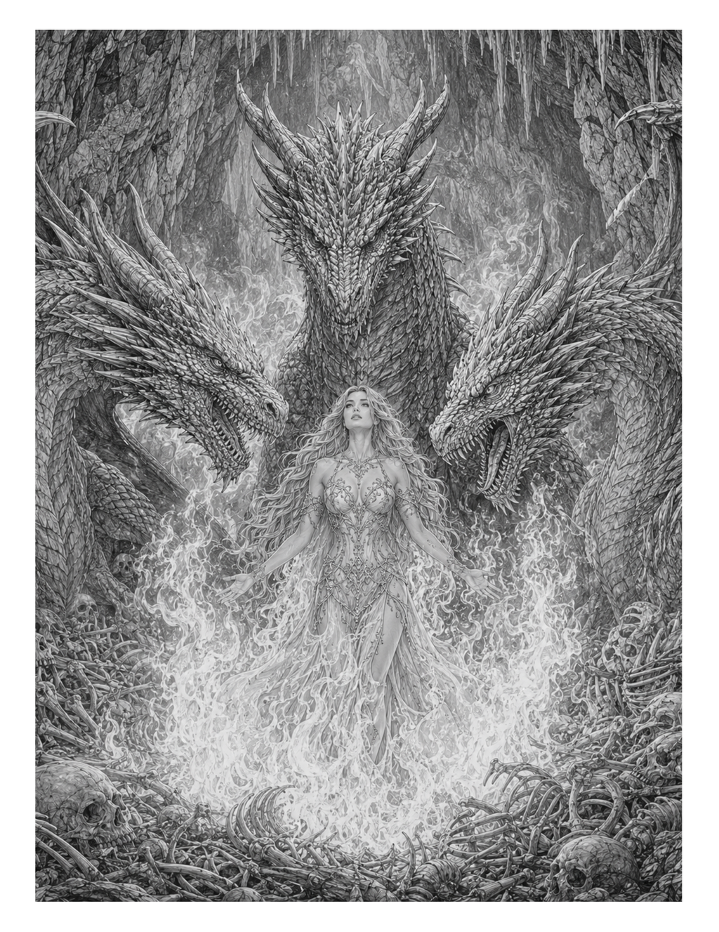 Enchanting Fantasy Coloring Book for Adults