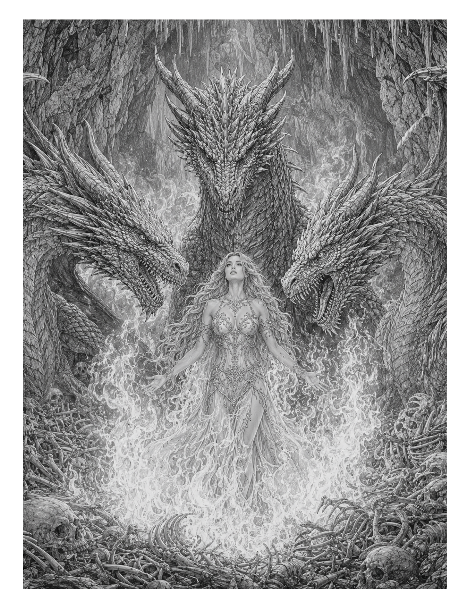 Enchanting Fantasy Coloring Book for Adults